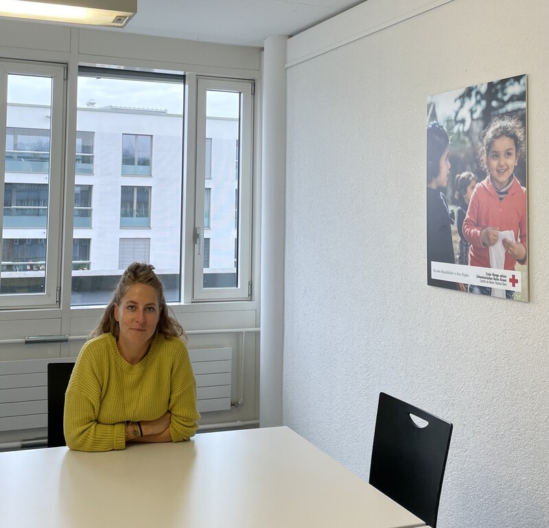 Lara Heliotis ermutigt Frauen zur Teilnahme an Frauenangebote. (Foto: Azziya Anwar)
